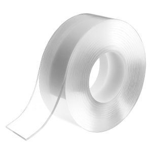 Ruban Adh&eacute;sif Double Face Extra Fort-3 M&egrave;tres X 3cm X 2mm-Adh&eacute;sif Transparent Et Amovible Pour Murs,D&eacute;coration Et Tapis - Neuf