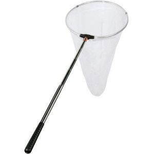 Filet à insectes et papillons de 12 po - Profondeur de 24 po, manche extensible jusqu'à 59 po - Neuf