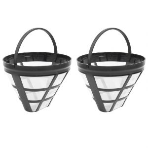 2Pack No.4 Filtre de panier de cafetière réutilisable pour - Neuf