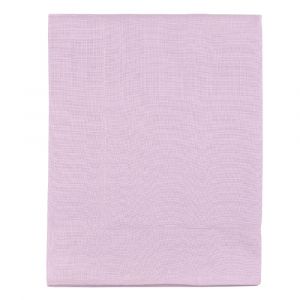 Taie De Traversin En 100% Coton Lilas 43x235 Cm - Neuf