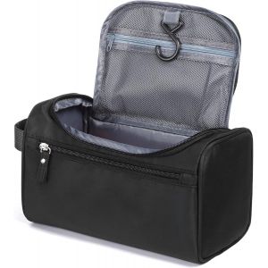 MAA-Trousse de toilette pour homme, sac de toilette à suspendre - Pliable - Étanche - Voyage - Pour homme et femme - Noir - Neuf