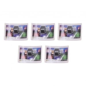 HJLIAN Lot de 5 mini boules disco USB RGB, eclairage d'ambiance portable pour DJ, scene, voiture, maison, karaoke - Neuf