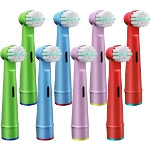 Brossettes Compatible Avec Brossette Enfant Brosse A Dent Electrique,8 Tete Brosse A Dentaires Dent Pour Oral B - Neuf