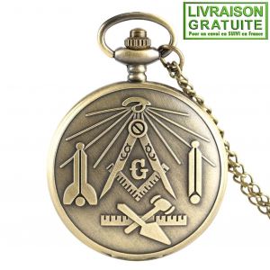 Montre Gousset Franc-Ma&ccedil;on Franc-Ma&ccedil;onnerie (R&eacute;f 1) - Neuf