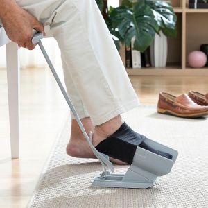 Support De Chaussette Et Shoehorn Avec Dissolvant De Chaussettes Shoeasy Innovagoods - Neuf