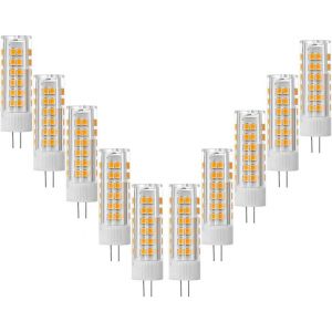 Lot De 10 G4 7W Led Ampoule Blanc Chaud 3000K 700 Lumens Ac 220V Non Dimmable Remplacer Ampoule Halogène G4 70W,G4 Base Bi-Pin Type Jc, Lustres De Salon, Appliques, Cuisine[AMP747758] - Neuf
