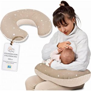 Coussin Allaitement Et Grossesse 130 Cm- Coussins D'allaitement Bebe Et Oreiller De Maternité Pour Femme Enceinte Minky Petit Oreillers Maternite Oeko-Tex Chouettes Gris B - Neuf