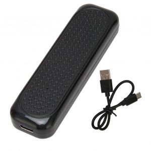Haut-parleur d'oreiller Bluetooth conduction osseuse sans fil rechargeable Haut-parleur d'oreiller à bruit blanc pour l'insomnie Noir - Neuf