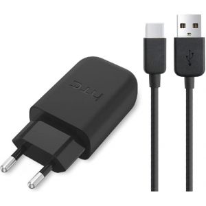 LORANKA-Chargeur pour HTC Chargeur Rapide Alimentation P5000 C&acirc;ble de Charge USB M700 pour U11 U11+ U11Life 10 10 Evo Original HTC U20 U20 5G U19e 19 U12+ U12 Life U Play Ultra Desire 20+ Wildfire E3 - Neuf