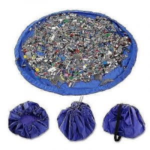 Sac de rangement pliable pour tapis de jeu pour enfants (2025), 150 cm de diam&egrave;tre - Neuf
