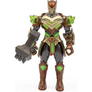 Sansh-Gormiti, Figurine Articulée 15 Cm, Gormiti Avec Arme, Modèle Terre - Rockard, Pour Les Enfants À Partir De 4 Ans, Grv203, Multicouleur - Neuf