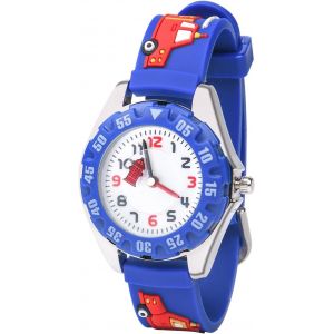 Bnhgc-Montre Enfant,Montre-Bracelet Étanche Pour Enfant Mouvement À Quartz,Conception De Dessin Animé 3d,Montre Enfant Numérique Pour 3 Ans À 11 Ans Fille - Neuf