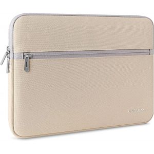17,3 Pouces Housse De Protection Anti-Éclaboussures Pour Ordinateur Portable, Pochette Pour Dell Inspiron 17/ Xps 17, Lenovo Ideapad, Hp Pavilion 17/ Envy 17, Asus Vivobook 17, Beige - Neuf