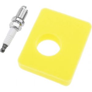 Air Filter Service Kit Compatible with Briggs & Stratton 300e 450e 500e 550e 550ex Series Engines with Spark K6RTC Air Filter - Neuf