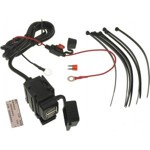 Eryi-3.1a Moto Double Chargeur Usb 12v-24v Étanche Moto Téléphone Adaptateur Guidon Chargeur D'alimentation Prise De Port Pour Smartphone Gps Mp4 - Neuf