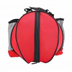 Sports Portables Basket-Ball Football Ballon De Football Ballon De Rangement Ballons D'épaule Unique (Rouge) - Neuf
