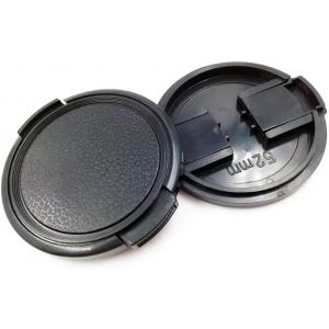 KAL-Lot De 2 Cache-Objectifs En Plastique Pour Objectifs D'Appareil Photo 25 Mm - Neuf