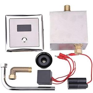 Robinet de chasse d'eau pour toilettes, robinet d'urinoir &agrave; capteur, robinet de chasse d'eau pour urinoir confin&eacute; - Neuf