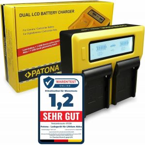Chargeur Pour Batterie Np-Fm50 Np-Fm500H Np-F550 Np-F750 Np-F960 Np-F970 Np-F990 Np-Qm51 Np-Qm71 Np-Qm91 - Lcd Double[Z644] - Neuf