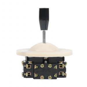 Commutateur Maintenu 4 Position Auto Verrouillage Verrouillage de la Croix Bâton d'Oscillation de l'Interrupteur Bornes à Vis LS11 Ref: 5181 - Neuf