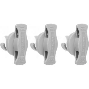 Letnerny-Bouchons D'air Gonflables Pour Bateau, 3 Pi&egrave;ces De Valve De Bateau Gonflable Professionnel 8 Dents En Pvc &Eacute;tanche Gonflable De Rechange Pour Kayak Canot En Caoutchouc - Neuf