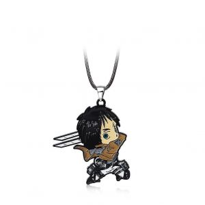 Attack On Titan Ackerman Collier Anime Bijoux Pendentif Cosplay Accessoires Cadeau De Noël - Neuf