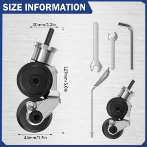 Grignoteuse de T&ocirc;le, Coupe-plaque de Perceuse &Eacute;lectrique Coupe-grignoteuse T&ocirc;le &agrave; Double T&ecirc;te(pour perceuse au lithium 12V/21V) - Neuf