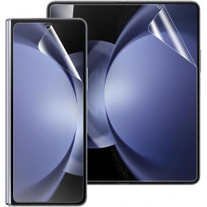 Kal-Protection D'écran Compatible Avec Samsung Galaxy Z Fold 5 / Fold5 5g, 3d Tpu Film Hydrogel Flexible [Non Verre Trempé][Haute Sensibilité][Transparent Hd] - Neuf