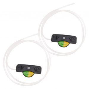 Lot De 2 Lacets Lumineux A Led, Lavables, Pour Course De Nuit, Vert Et Jaune - Neuf