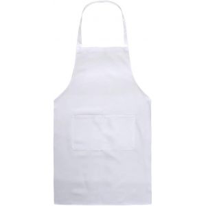 Tablier De Chef Unisexe Durable Et Confortable Avec Poche Avant Lavable Pour La Cuisine, La Pâtisserie, Le Restaurant, L'artisanat - Neuf