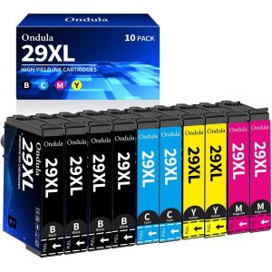 Cartouches d'encre 29XL compatibles avec Epson 29 XL 29XL Multipack pour Expression Home XP-332 XP-342 XP-345 XP-352 XP-442 XP-445 XP-455 XP-432 XP-245 XP-235 XP-335 XP-435 XP-247 - Neuf