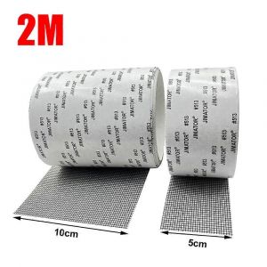 5/10cm de largeur moustiquaire de fenêtre Ruban de réparation Autocollant Fenêtre Écran Patch Anti-Insecte Mouche Maille Trous Cassés Ruban - Neuf