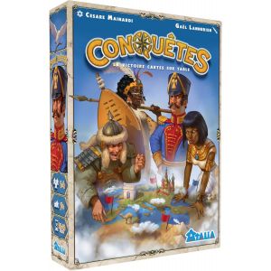 Chenquansarl-Conqu&ecirc;tes | Jeu De Soci&eacute;t&eacute; Strat&eacute;gique | De 2 &Agrave; 4 Joueurs | A Partir De 8 Ans | De 15 &Agrave; 30 Minutes | M En Place Rapide Et Rejouabilit&eacute; - Neuf