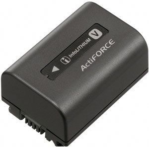 Sony InfoLithium V Series NP-FV50 - Batterie de caméscope Li-Ion 1030 mAh - pour Handycam DCR-SX22, FDR-AX100, HDR-CX320, CX485, PJ330, PJ350, PJ430, PJ530, PJ660, PJ675 - Neuf