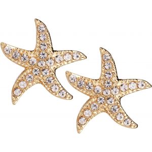 Kalhx-Boucles Oreilles Étoile De Mer Pour Femme,1,8cm Boucles Oreilles Étoile Mer Dorées Boho Boucles Oreilles Étoile Mer En Strass Boucles Oreilles Océan Clous Étoile Mer Pour Cadeau Plage Bijoux - Neuf