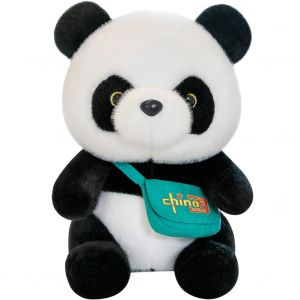 Panda Peluche, Panda Poup&eacute;e En Peluche Mignonnes En Peluche Douce Doudou Plush Toys Animal Poup&eacute;e Muppet Toys Poup&eacute;es De Chiffon Pour Filles Enfants D'anniversaire (25cm) - Neuf