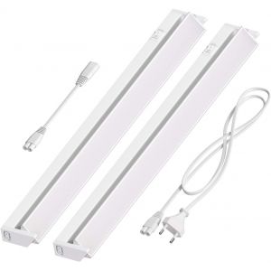 Ledscom.De Lampe Led Sous Châssis Liwo 58cm, Orientable, 1080lm Chacune, Blanc 2er Set - Neuf