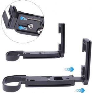 L Plate Mount for Canon EOS R5 R6,Compatible with ArcaSwiss,Black - Neuf