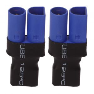 Adaptateur T Vers Ec5 Femelle Vers Male, Connecteur Sans Fil Pour Batterie Rc, Pour Voiture, Avion, Bateau, 2 Pieces-Loire-Lever - Neuf