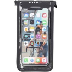 Checarzhn--No1-Sacoche Smartphone Noire 100% Waterproof - Fixation Multi-Supports -Tactile - Compatible Écrans 5,4"" À 6,7"" - Fixation Magnétique Universelle - Verrouillage Déverrouillage En Un Clic - Neuf