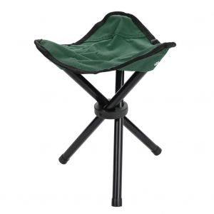 Chaise TréPied Pliante Portable Pour Camping En Plein Air RandonnéE PêChe Pique-Nique Barbecue Voyage (Vert S) - Neuf