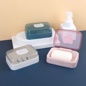 Lot De 3 Porte-Savons De Voyage, Boîte À Savon, Contenant À Savon, Parfait Pour Voyager En Cadeau - Neuf