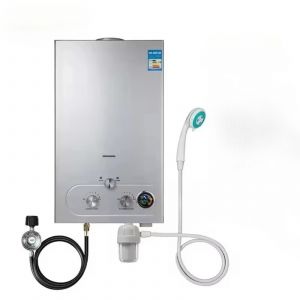 Chauffe-Eau SIHAO 18L Au Gaz De P&eacute;trole Liqu&eacute;fi&eacute; Temp&eacute;rature De L'eau R&eacute;glable Tr&egrave;s Efficace Et &Eacute;conome En &Eacute;nergie - Neuf