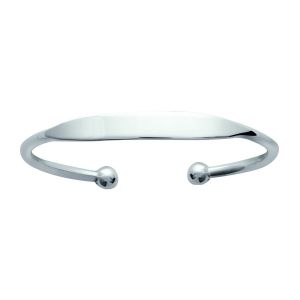 Bracelet Brillaxis Jonc Esclave Argent - Neuf