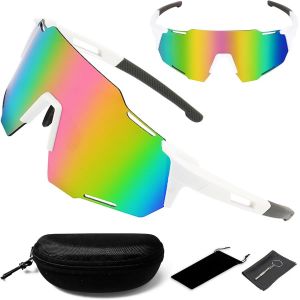 Lunettes De Soleil Futuristes, Rave, Lunettes Rapides, Lunettes Techno, Lunettes D'extraterrestre, Lunettes De Soleil Futuristes, Lunettes De Soleil À Effet Miroir, Lunettes De Fête,[Z325] - Neuf