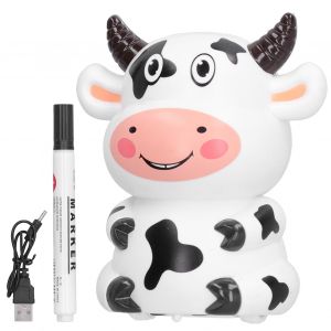 Jouet inductif pour enfants, dessin de ligne, suivi de vache, musique mignonne, lumiere, induction, avec stylo, type vache - Neuf