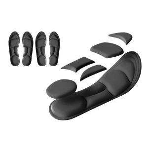 2 Paires 5d Semelles De Mousse M&eacute;moire Unisexe Semelle Int&eacute;rieure Ins&eacute;rer Le Coussin D'air Talon - Neuf