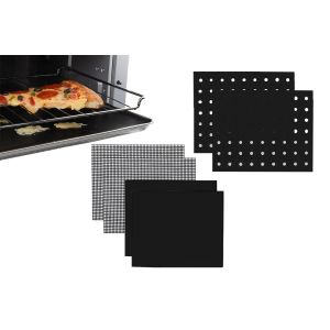 Lot De 6 Doublures Pour Friteuse &Agrave; Air Chaud Et Four Grille-Pain - Doublures En Maille, Perfor&eacute;es Et Pleines - Neuf