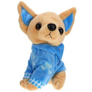Adorable poup&eacute;e de chien Chihuahua en peluche pour la Saint-Valentin - Cadeau doux, durable et parfait pour vos proches - Neuf