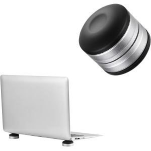 Support Ordinateur Portable Ordinateur Portable/ultrabook-Coussin de Refroidissement pour Laptop Notebook Petite Boule en Silicone-Noir-argenté - Neuf